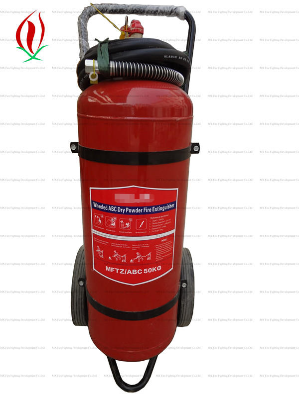 trolley dry powder fire extinguisher 50kg